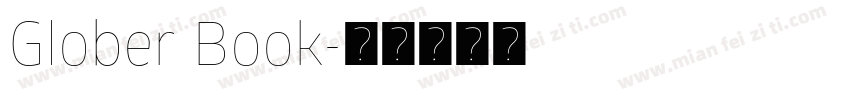 Glober Book字体转换